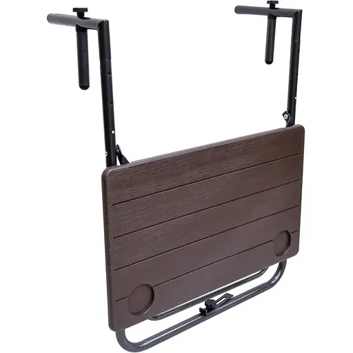 Підвісний столик Chomik Garden Line Solo балконний коричневий - фото 5