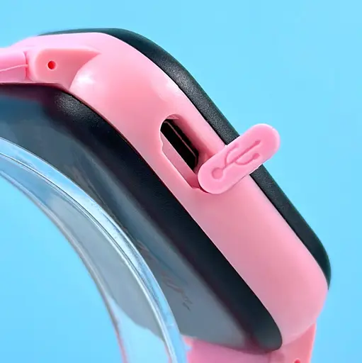 Смарт годинник-телефон дитячі C005 з камерою GPS SIM-карта Pink (18331) - фото 3