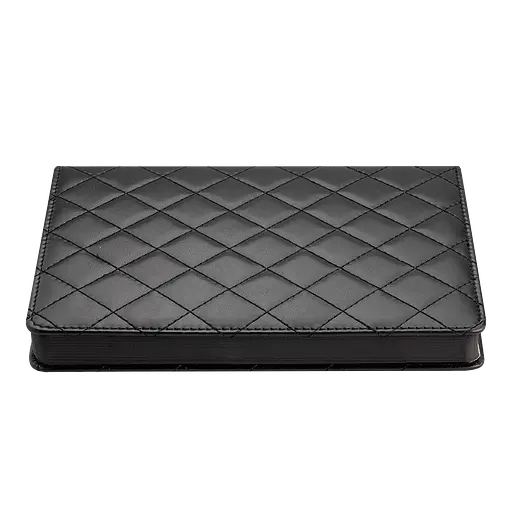 Щоденник недатований Buromax Donna Line A5 штучна шкіра/поролон 336 сторінок чорний (BM.20300-01) - фото 5