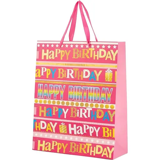 Пакет подарунковий JC121068 Малиновий - фото 1