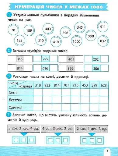 Тренажер-навчалочка. 3 клас - фото 5