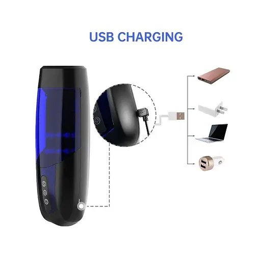 Інтерактивний смарт мастурбатор Magic Motion Xone, імітація фрикцій, 10 режимів, кнопка турбо - фото 6
