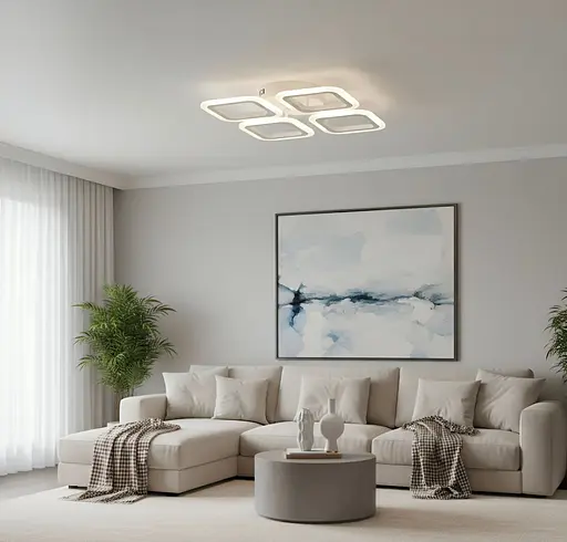 Стельова люстра G 2929/4 WT 56W - фото 2