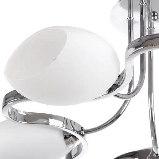 Люстра підвісна Brille E14 40W CH (BR-381S/5) - фото 3