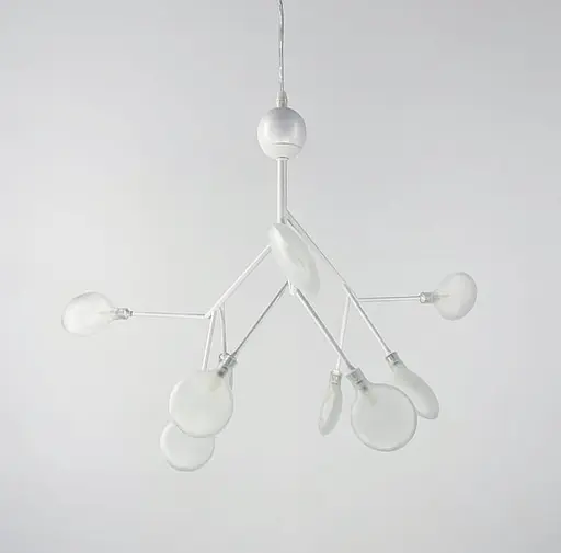Подвесной светильник, имитирующий веточку в белом корпусе Ст. H 686/9P WT | Line F - фото 1