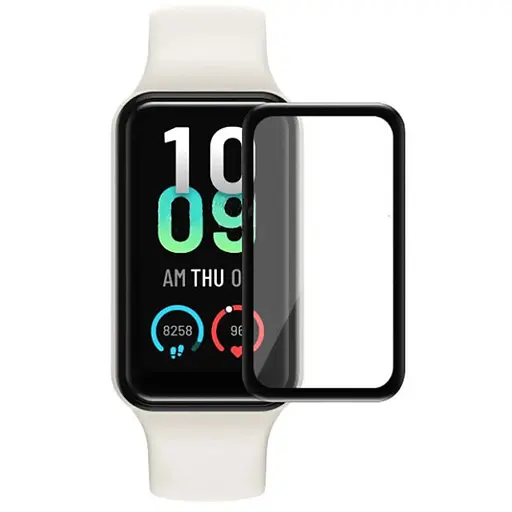 Полимерная пленка 3D (full glue) (тех.пак) для Xiaomi Amazfit Band 7 Черный