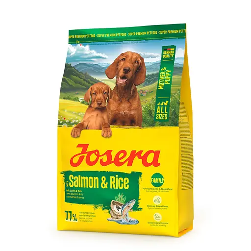 Сухий корм для собак Josera Mother & Puppy ​​для матері та цуценят з лососем та рисом 12.5 кг - фото 2