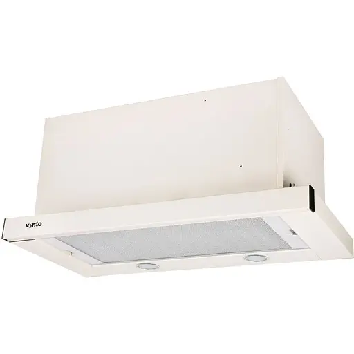 Витяжка кухонна VENTOLUX GARDA 60 CREMA (1300) SMD LED