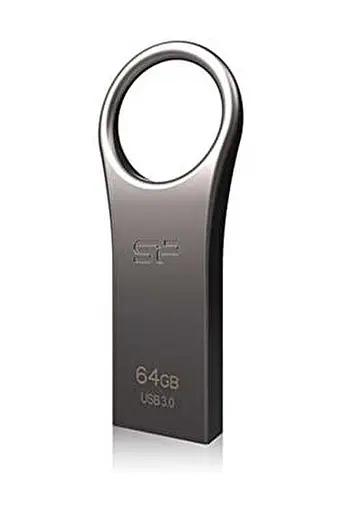 Флеш-накопитель Silicon Power USB 64G usb3.1 Jewel J80 Metal Titanium (SP064GBUF3J80V1T) - фото 2