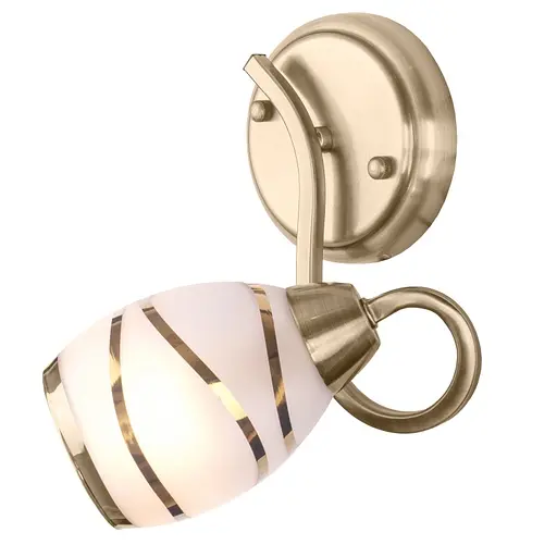 Бра Brille LK-557W/1 E14 AB настенное накладное классическое - фото 6