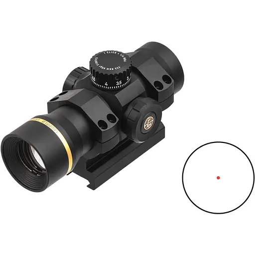 Приціл коліматорний LEUPOLD Freedom RDS 1x34 (34mm) Red Dot 223 BDC 1.0 MOA Dot з кріпленням