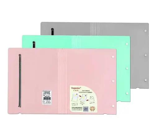 Папка із файлами 2в1, А4, 20 файлів, А5, 10 файлів, на гумці