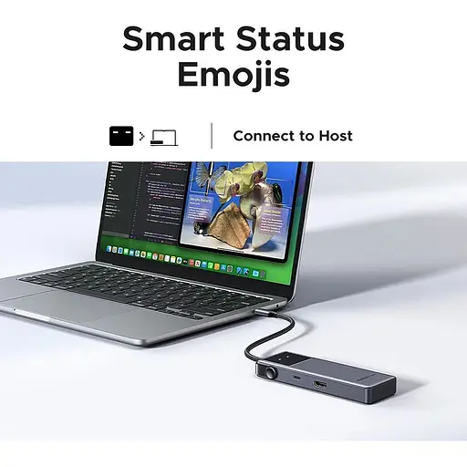 USB-хаб Ugreen Uno 5in1 CM888 (45154) [143011] - фото 5