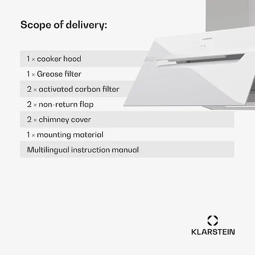 Вытяжка Klarstein BigBite 60 (10045554) - фото 4