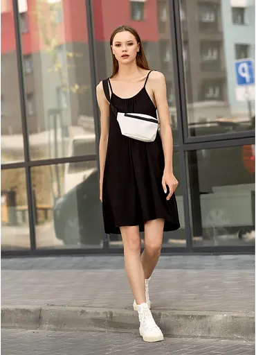 Жіноча сумка на пояс (бананка) Sambag 22х12х4 см sum0011047 - фото 4