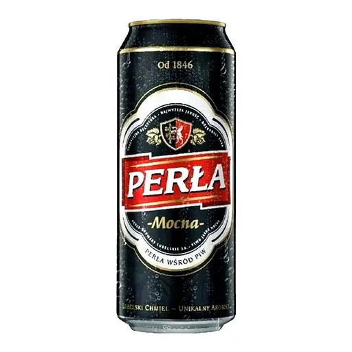 Пиво Perla Mocna светлое фильтрованное 7.1% 0.5 л
