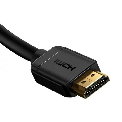 Кабель Baseus high definition Series HDMI To HDMI Adapter Cable 1m Black - фото 3