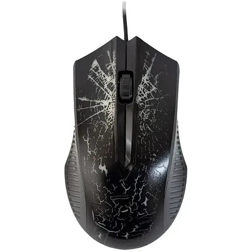 Миша Jite X5 чорний USB оптична 1000 dpi 3 кнопки - фото 1