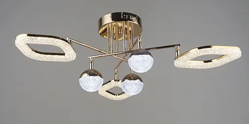 Люстра світлодіодна акрилова Sirius B YH1185/3+3 FGD