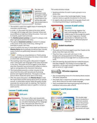 Quick Minds 1. Teacher's Book (for Ukraine, НУШ) - фото 9