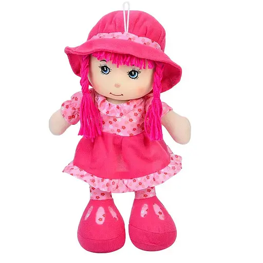 Кукла мягконабивная, YG0192, 35 см, петелька (в ассортименте)