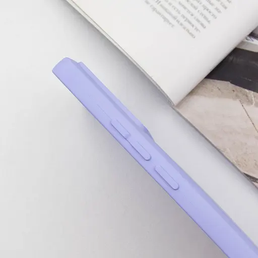 Чохол Lakshmi Silicone Cover Full Camera (A) для Xiaomi Poco X6 Pro Бузковий / Dasheen - фото 4