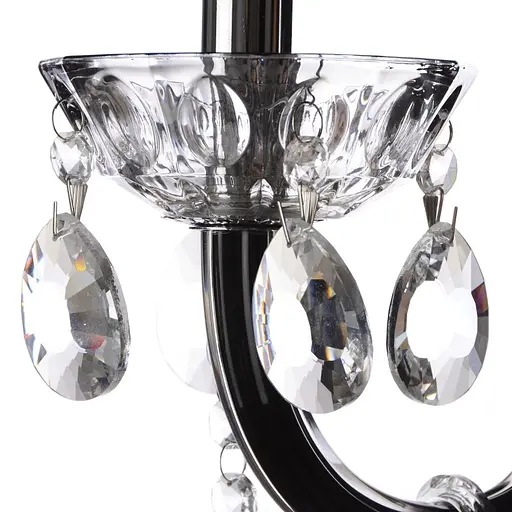 Бра Brille BCL-383W/1 настінне накладне кришталеве свічка класичне E14 - фото 3