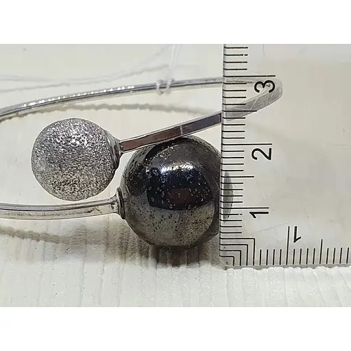 Серебряный жесткий браслет Tango Шары. 820156С 18 - фото 3