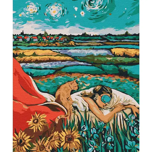 Картина за номерами Зоряна Одрі Brushme 40x50 см кольорова 000221275