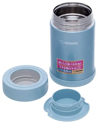 Харчовий термоконтейнер ZOJIRUSHI SW-EAE50AB 0.5 л Pale Blue - фото 2