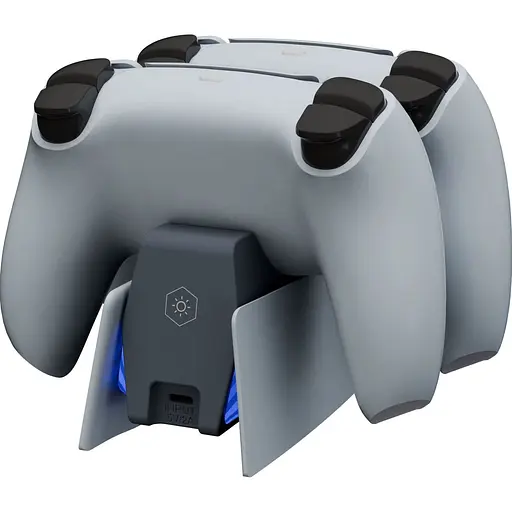 Зарядна станція Honcam Charging Station для DualSense Sony PS5 Gray (132383) - фото 3