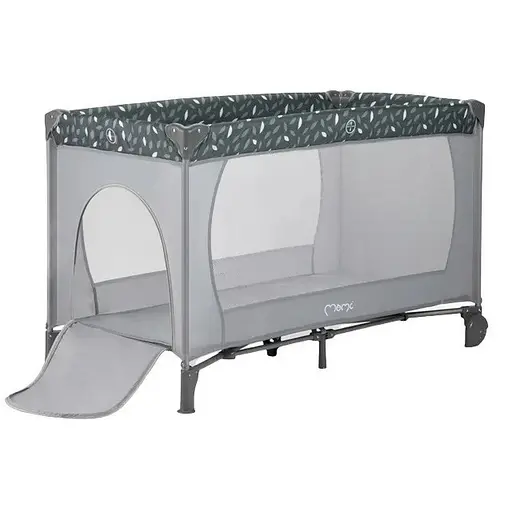 Детский манеж MoMi BELOVE LOZE00015 серый - фото 1