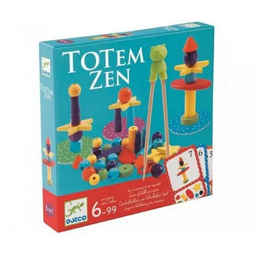 Настольная игра Djeco Балансировка Тотем Зен (Totem Zen) (DJ08454) - фото 1