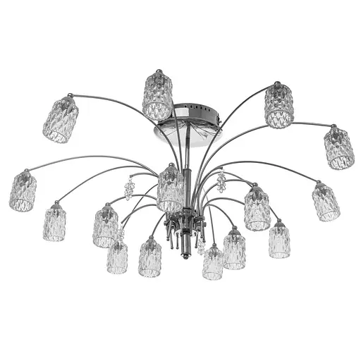 Люстра потолочная Brille галогенная G4 20W CH (HTL-11C/15)