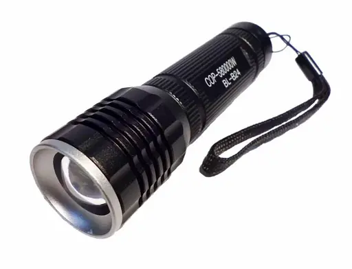 Ліхтар ручний на акумуляторі Bailong BL-B24 червоне світло 3 режими роботи вологостійкий корпус Чорний - фото 1