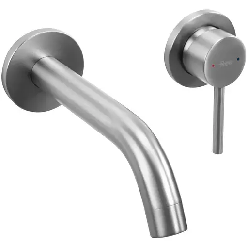 Смеситель для умывальника Rea Owen nikiel brushed + BOX скрытого монтажа REA-B5335 Никель - фото 3