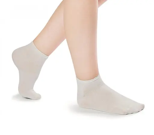 Носки бамбук летние короткие бесшовные качественные ORGANIC bamboo JILL ANTONY Светло-серые, 42-43 - фото 1