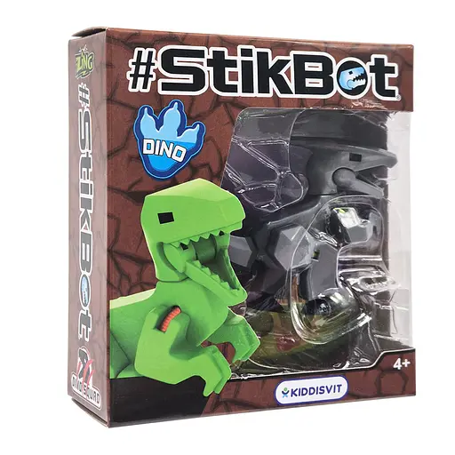 Фигурка для анимационного творчества Паразауролоф Stikbot TST622DN_UAKD-5 Grey - фото 2