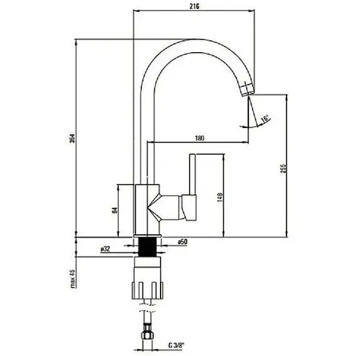 Кухонна мийка Deante Zorba ZQZ 711A - фото 3