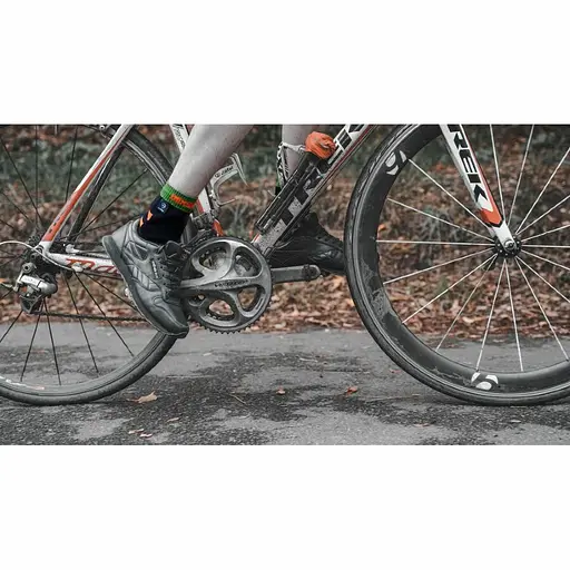 Носки водонепроницаемые Dexshell Running DS645BOR Черные с оранжевым (размер S) - фото 6