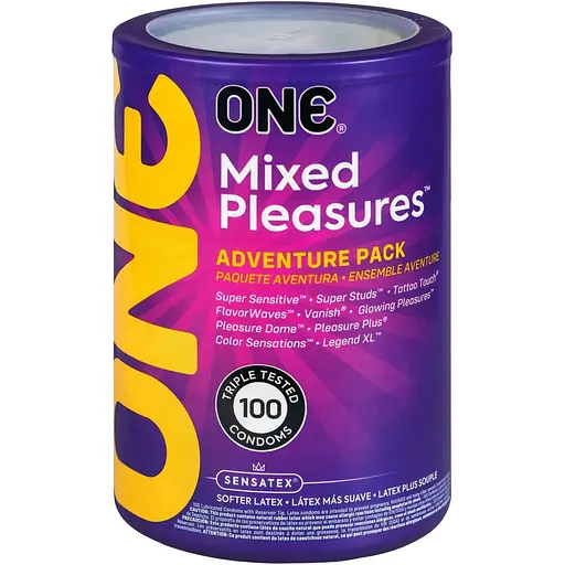 Набір презервативів One Mixed Pleasures 100 шт.