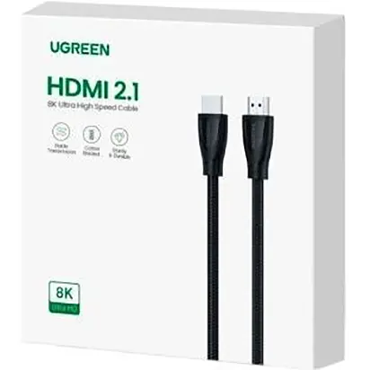 Кабель Ugreen HDMI to HDMI V2.1 Braided Cable 1.5m (80402) [99659] - фото 4