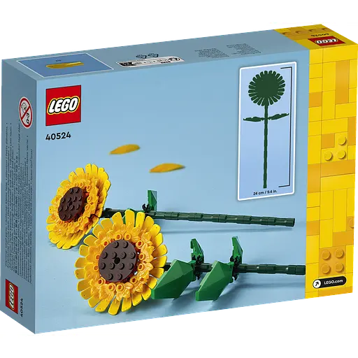 Конструктор LEGO Botanicals Подсолнечники 191 деталей (40524) - фото 4