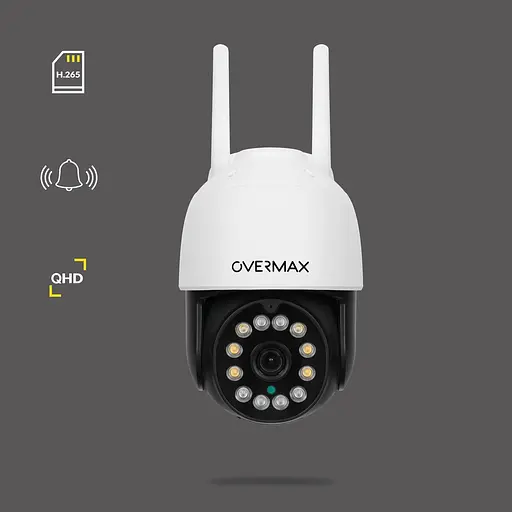 IP-камера Overmax Camspot 4.95 2.5K Wi-Fi 4x ZOOM уличная поворотная - фото 3