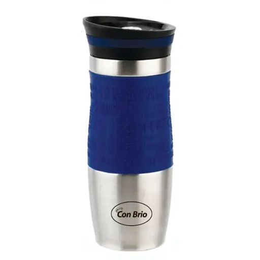 Термос Con Brio CB-364-SV нержавіюча сталь Синій 500 мл - фото 1