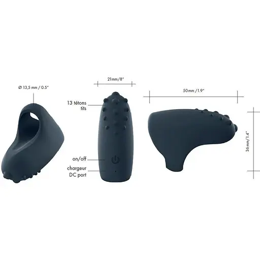 Вибратор на палец Dorcel Magic Finger - фото 4