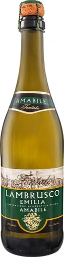 Вино игристое Fontale Lambrusco Emilia Amabile белое полусладкое 0.75 л - фото 3
