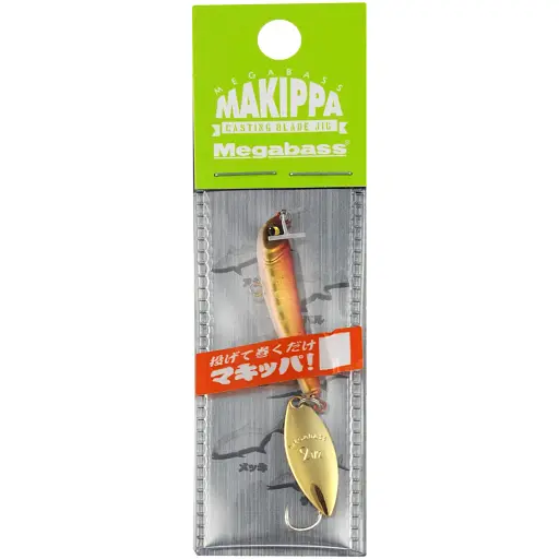 Тейл-спінер Megabass Makippa 5.0g Akakin - фото 2
