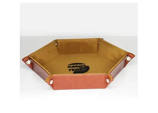 Настільна гра Games 7 Days Лоток для кубиків Hexagon dice tray - Brown (g7dhexdt03) - фото 5