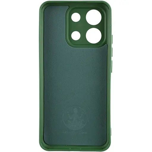 Чохол Lakshmi Silicone Cover Full Camera (AA) для Xiaomi Poco X6 / Note 13 Pro 5G Зелений / Dark green - фото 2